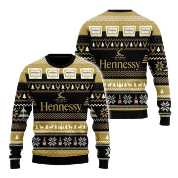 Hennessy Whiskey Ugly Christmas Sweater - Moonbestprint