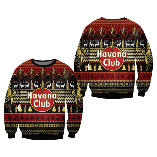 Havana Club Beer Ugly Christmas Sweater - Moonbestprint