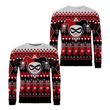 Harley Quinn Happy Harley Days Ugly Sweater - Moonbestprint