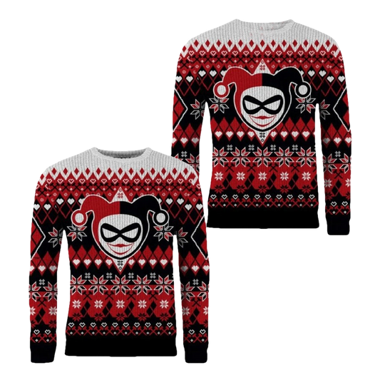 Harley Quinn Happy Harley Days Ugly Sweater - Moonbestprint