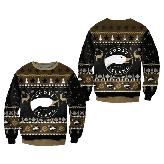Goose Island Brewery Beer Ugly Christmas Sweater - Moonbestprint