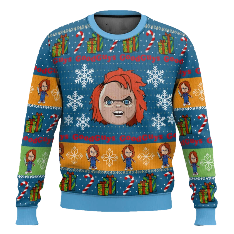 Good Guy Chucky Ugly Christmas Sweater - Moonbestprint