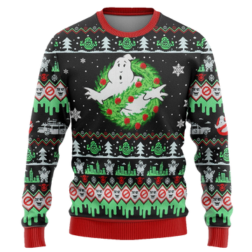 Ghostbuster Ugly Christmas Sweater - Moonbestprint