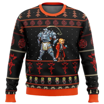 Fullmetal Alchemist Alt Ugly Christmas Sweater - Moonbestprint
