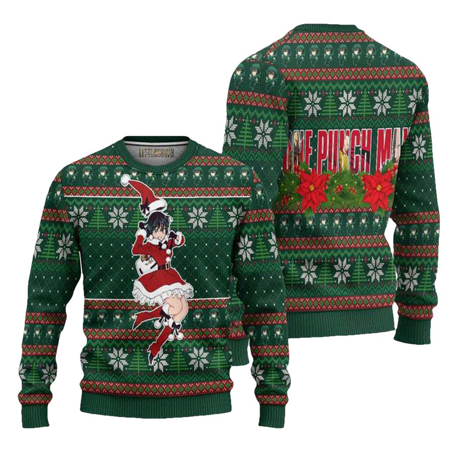 Fubuki One Punch Man Ugly Christmas Sweater - Moonbestprint