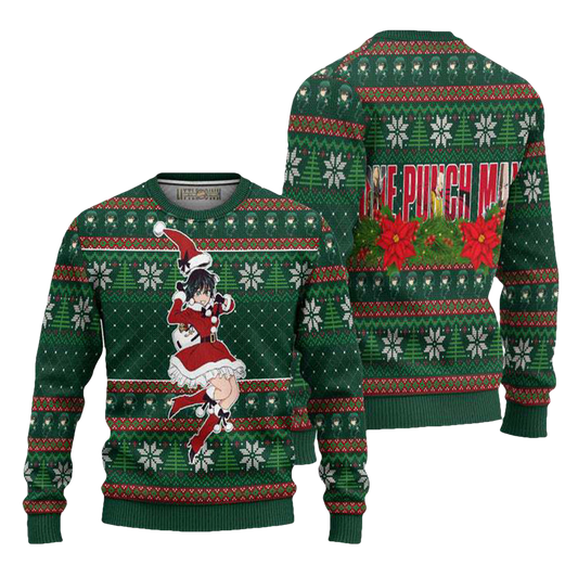 Fubuki One Punch Man Ugly Christmas Sweater - Moonbestprint