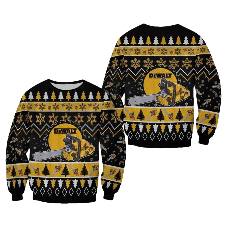 Dewalt Lover Ugly Christmas Sweater - Moonbestprint