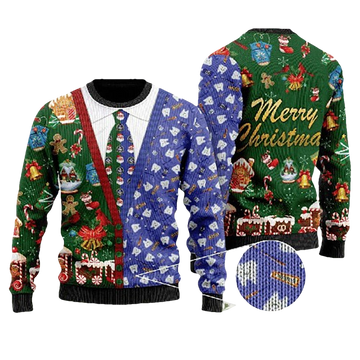 Dentist Ugly Christmas Sweater - Moonbestprint