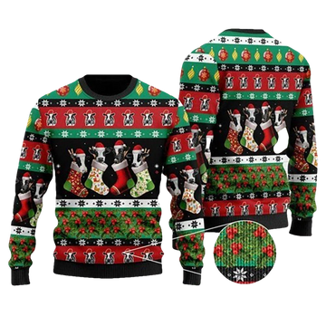 Dairy Cow Ugly Christmas Sweater - Moonbestprint