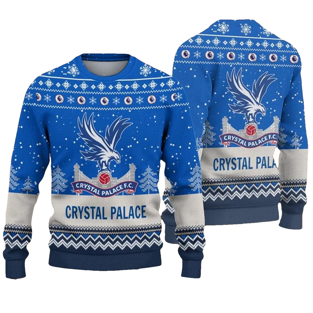 Crystal Palace Ugly Christmas Sweater - Moonbestprint