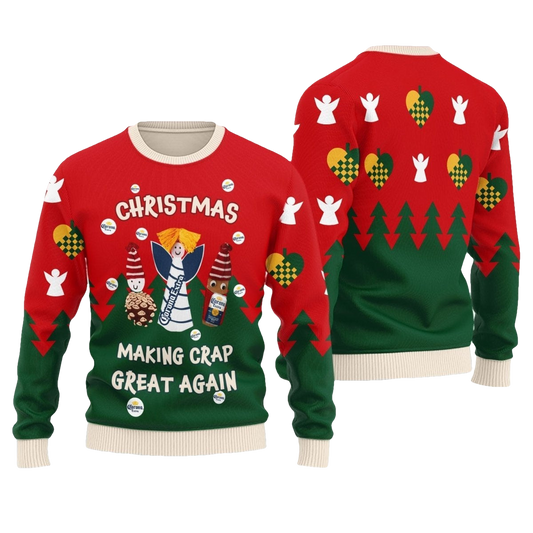 Corona Extra Making Crap Christmas Great Again Ugly Sweater - Moonbestprint