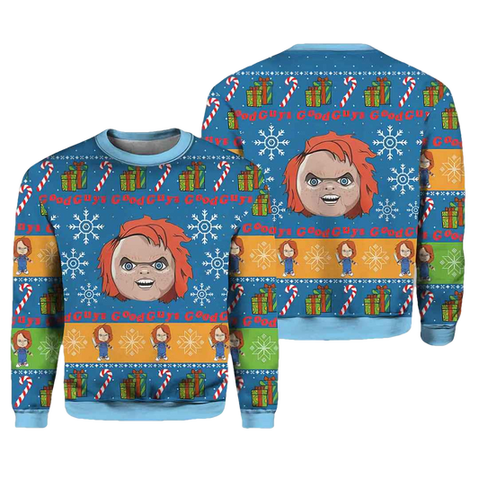 Chucky Good Guys Ugly Christmas Sweater - Moonbestprint