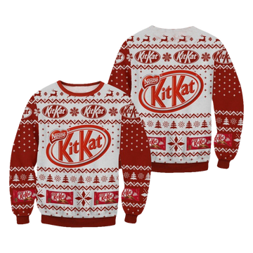 Chocolate Kit Kat Ugly Christmas Sweater - Moonbestprint