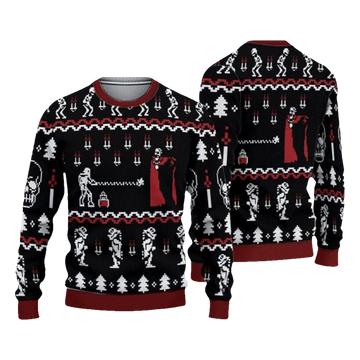 Castlevania Classic Game Ugly Christmas Sweater - Moonbestprint