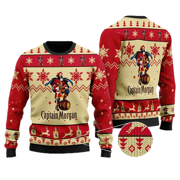 Captain Morgan Ugly Christmas Sweater - Moonbestprint