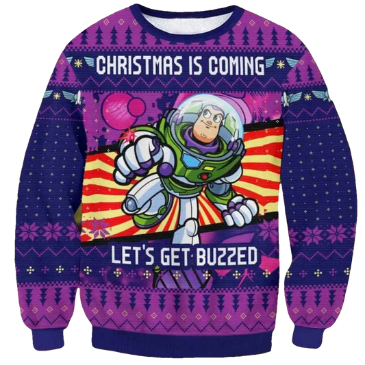 Buzz Lightyear Ugly Christmas Sweater - Moonbestprint