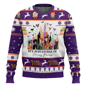 Bunch Of Hocus Pocus Ugly Christmas Sweater - Moonbestprint