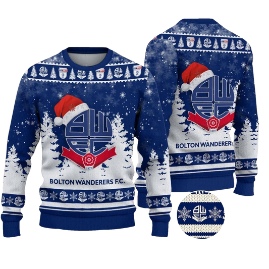 Bolton Wanderers Ugly Christmas Sweater - Moonbestprint