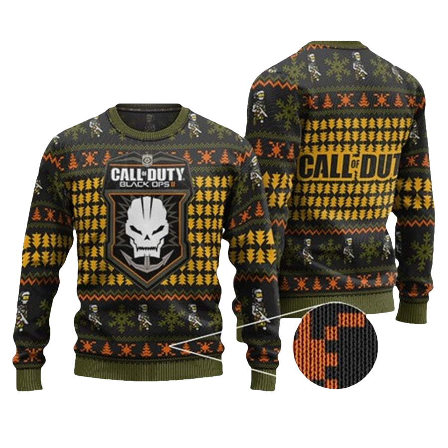 Black Ops 2 Call Of Duty Ugly Christmas Sweater - Moonbestprint