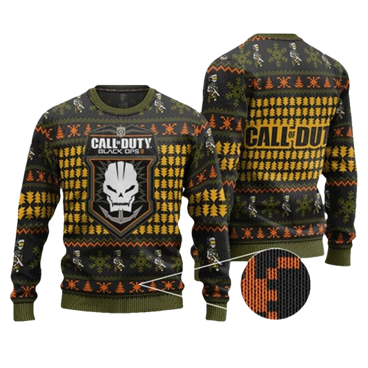 Black Ops 2 Call Of Duty Ugly Christmas Sweater - Moonbestprint