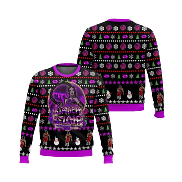 Bianca Belair Ugly Christmas Sweater - Moonbestprint