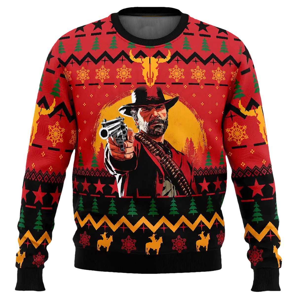 Arthur Morgan Red Dead Redemption Ugly Christmas Sweater - Moonbestprint