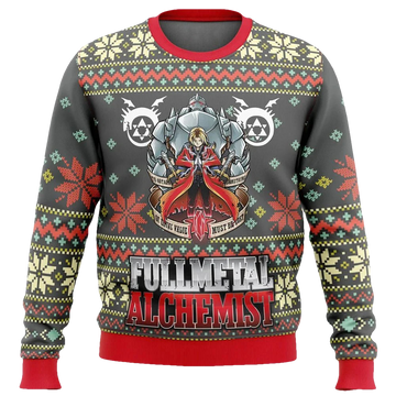 Anime Fullmetal Alchemist Ugly Christmas Sweater - Moonbestprint