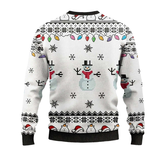 2026 Capybara Smoking Ugly Christmas Sweater - Moonbestprint