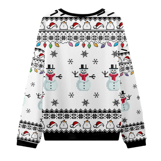 2026 Capybara Smoking Christmas Ugly Sweater - Moonbestprint