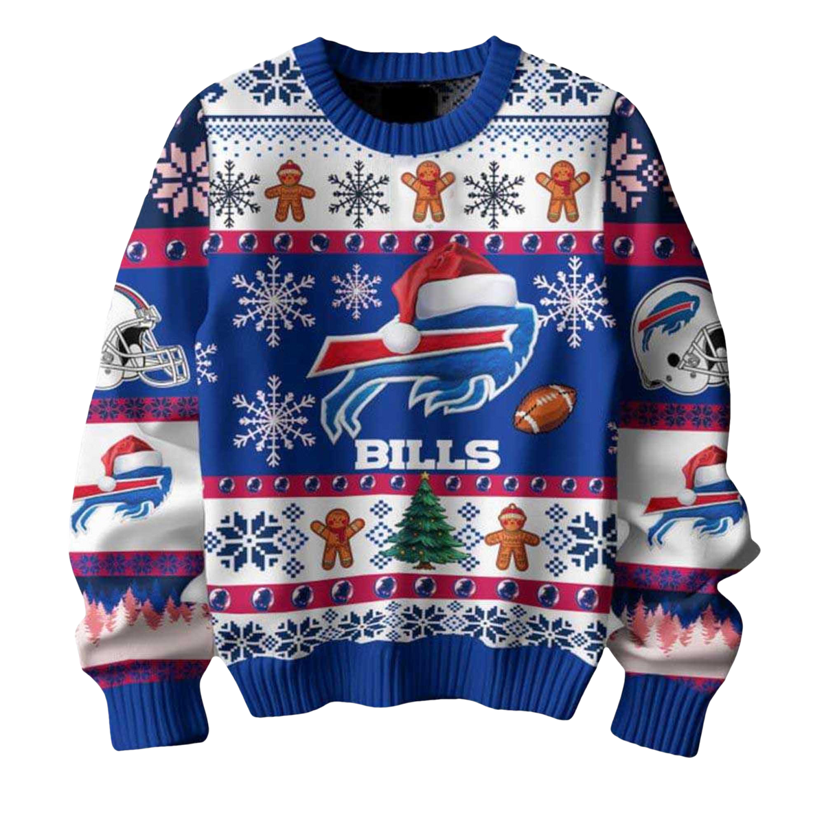 2026 Buffalo Bills They Not Like Us Christmas Ugly Sweater - Moonbestprint