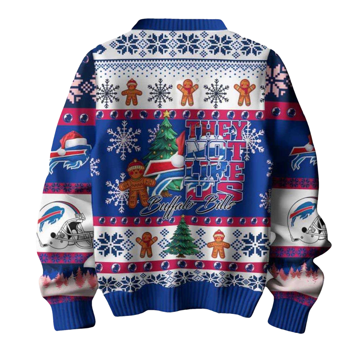 2026 Buffalo Bills They Not Like Us Christmas Ugly Sweater - Moonbestprint