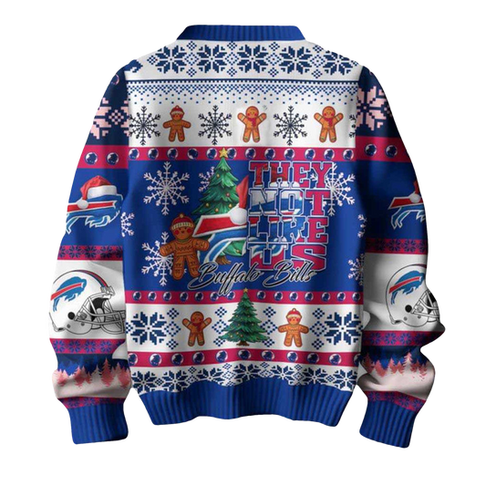2026 Buffalo Bills They Not Like Us Christmas Ugly Sweater - Moonbestprint