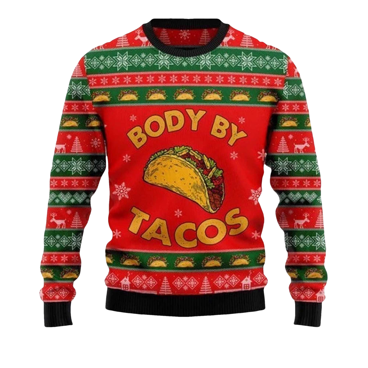 2026 Body By Taco Ugly Christmas Sweater - Moonbestprint