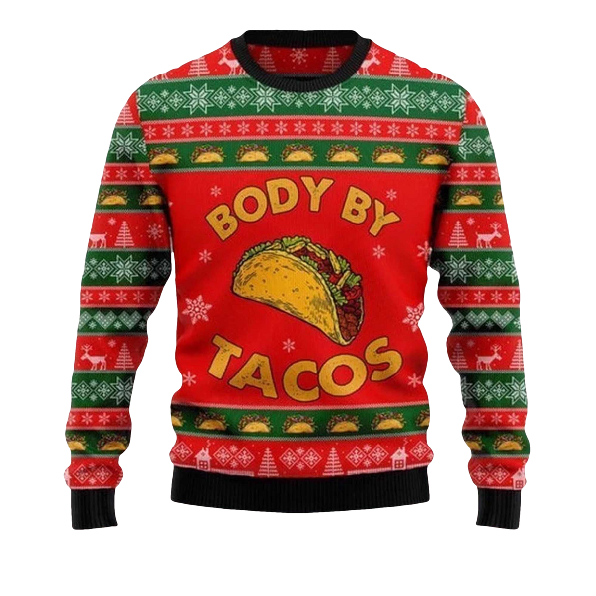 2026 Body By Taco Ugly Christmas Sweater - Moonbestprint