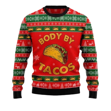 2026 Body By Taco Ugly Christmas Sweater - Moonbestprint