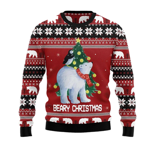 2026 Beary Christmas Ugly Sweater - Moonbestprint