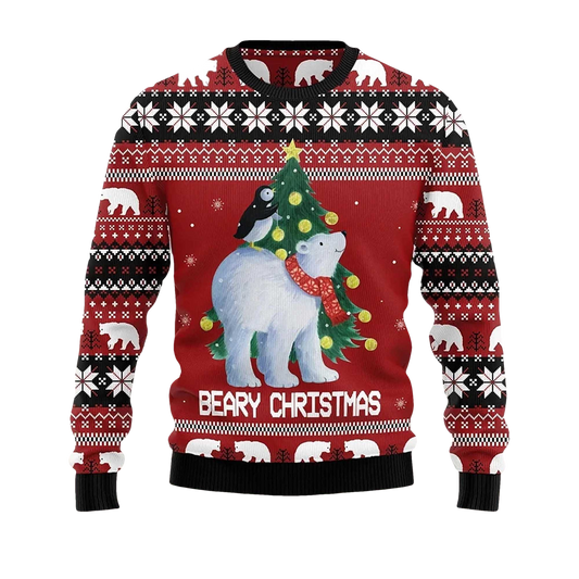 2026 Beary Christmas Ugly Sweater - Moonbestprint