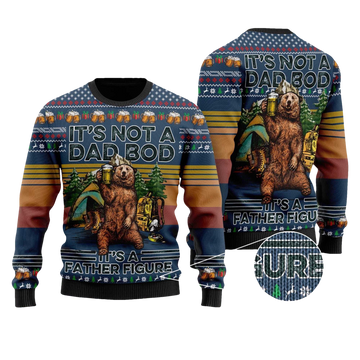 2026 Bear Drink Beer Camping Christmas Ugly Sweater - Moonbestprint