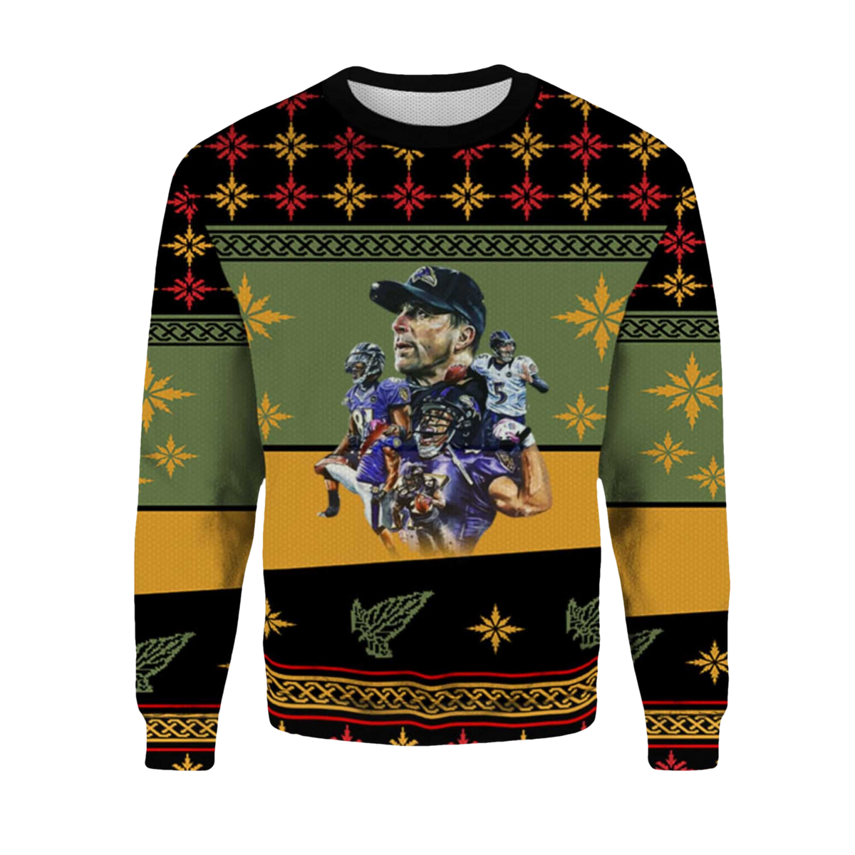 2026 Baltimore Ravens Special Team Of Coach Ugly Christmas Sweater - Moonbestprint