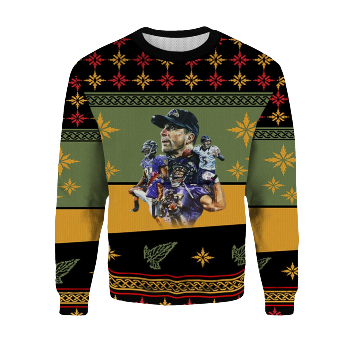 2026 Baltimore Ravens Special Team Of Coach Ugly Christmas Sweater - Moonbestprint
