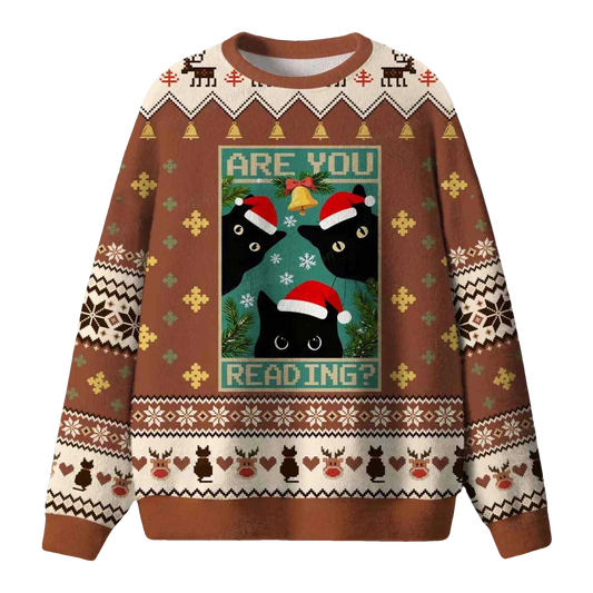 2026 Are You Reading Ugly Christmas Sweater - Moonbestprint