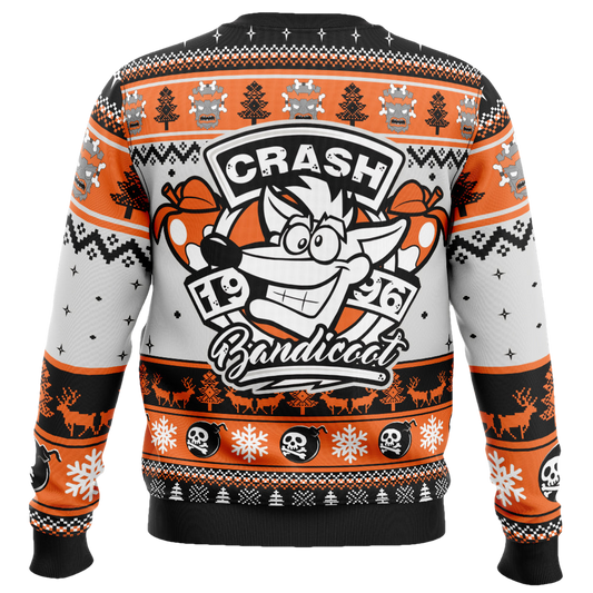 1996 Bandicoot Crash Bandicoot Ugly Christmas Sweater - Moonbestprint