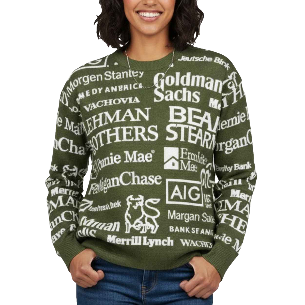 2008 Financial Crisis Ugly Sweater - Moonbestprint