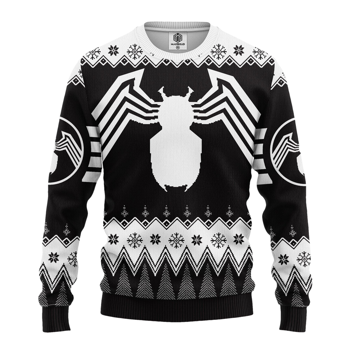 Spider Man Logo Ugly Christmas Sweater- Best Christmas Gifts 2026 - Moonbestprint