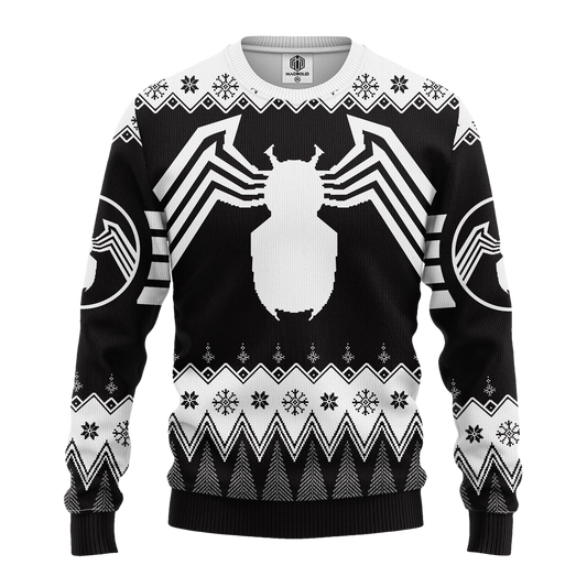 Spider Man Logo Ugly Christmas Sweater- Best Christmas Gifts 2026 - Moonbestprint