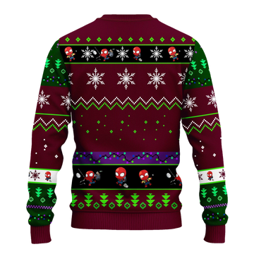 Santa Spiderman Ugly Christmas Sweater- Best Christmas Gifts 2026 - Moonbestprint