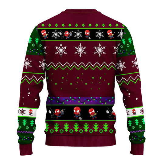 Santa Spiderman Ugly Christmas Sweater- Best Christmas Gifts 2026 - Moonbestprint