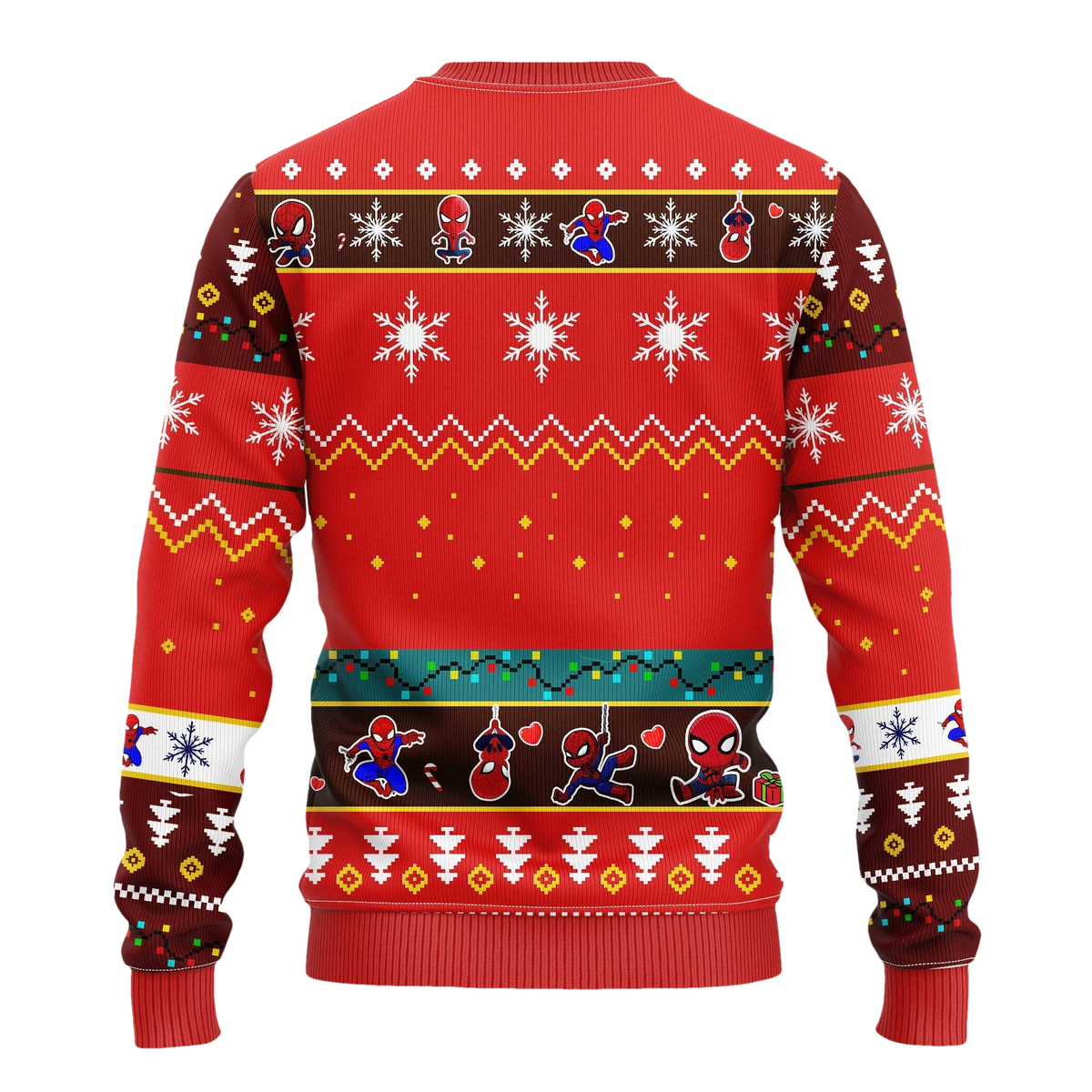 Spiderman Chibi Ugly Christmas Sweater- Best Christmas Gifts 2026 - Moonbestprint