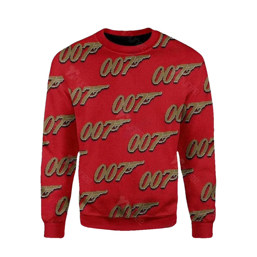007 Detective Ugly Christmas Sweater- Best Christmas Gifts 2026 - Moonbestprint