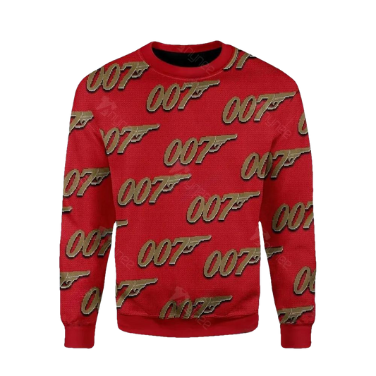 007 Detective Ugly Christmas Sweater- Best Christmas Gifts 2026 - Moonbestprint
